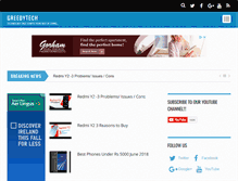 Tablet Screenshot of greedytech.com